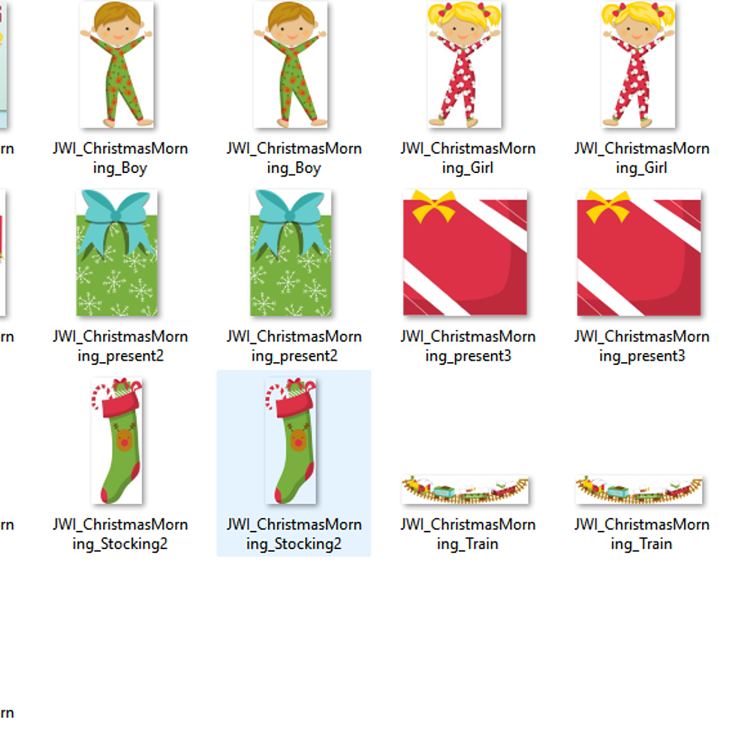 Kit Digital Manhã de Natal 2