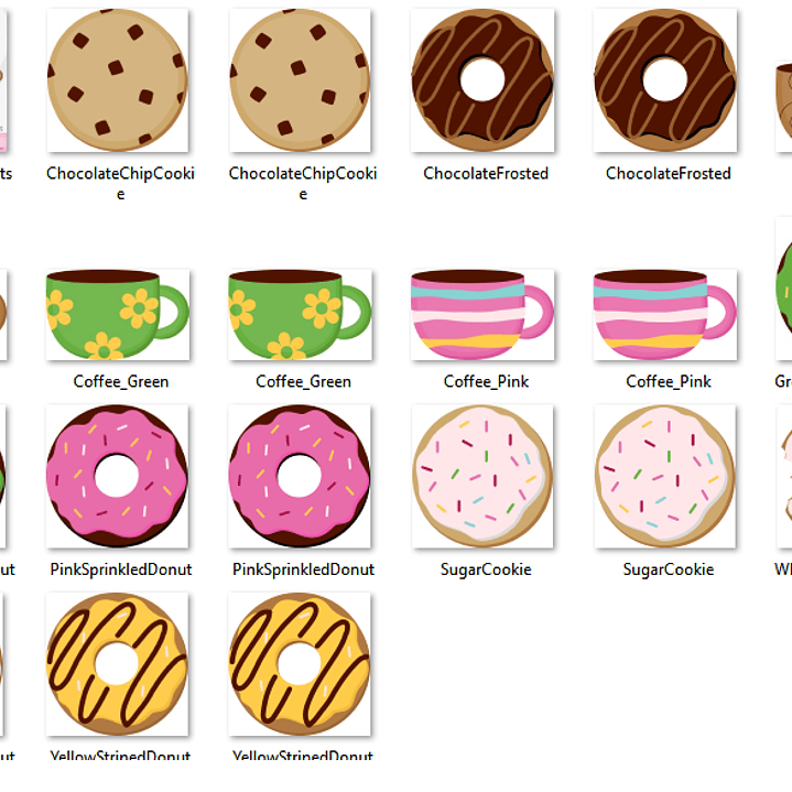 Kit Digital Café e Donuts  2