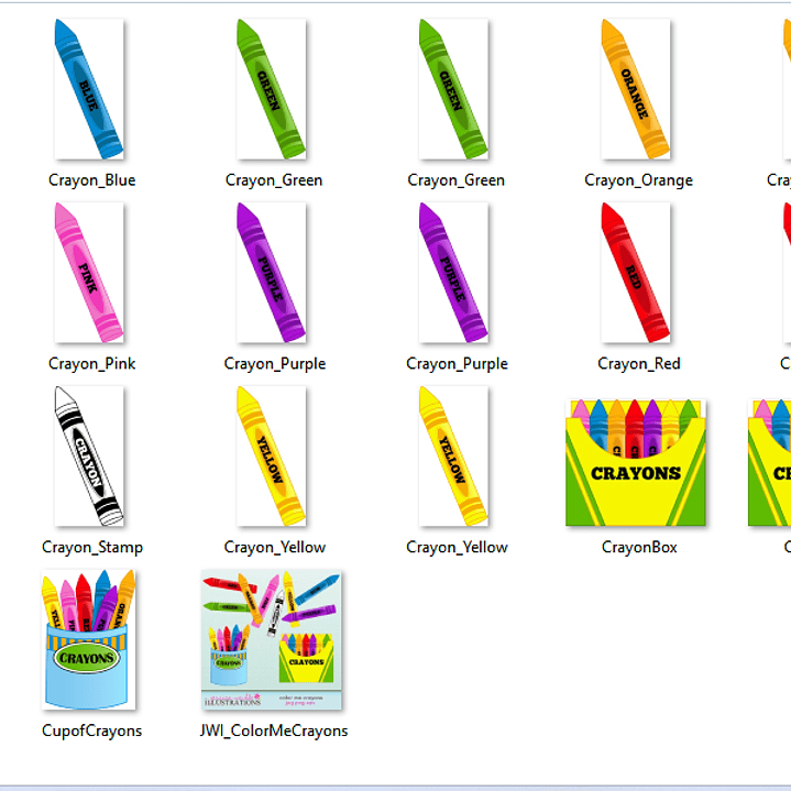 Kit Digital Giz de Cera para Colorir  2