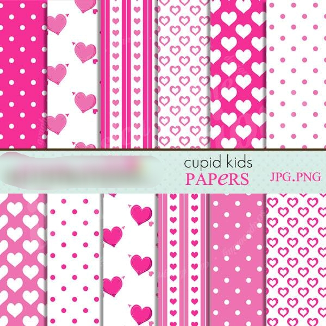 Kit Digital Papéis do Amor 1