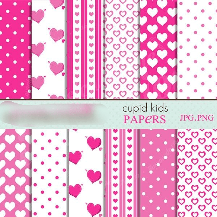 Kit Digital Papéis do Amor 1