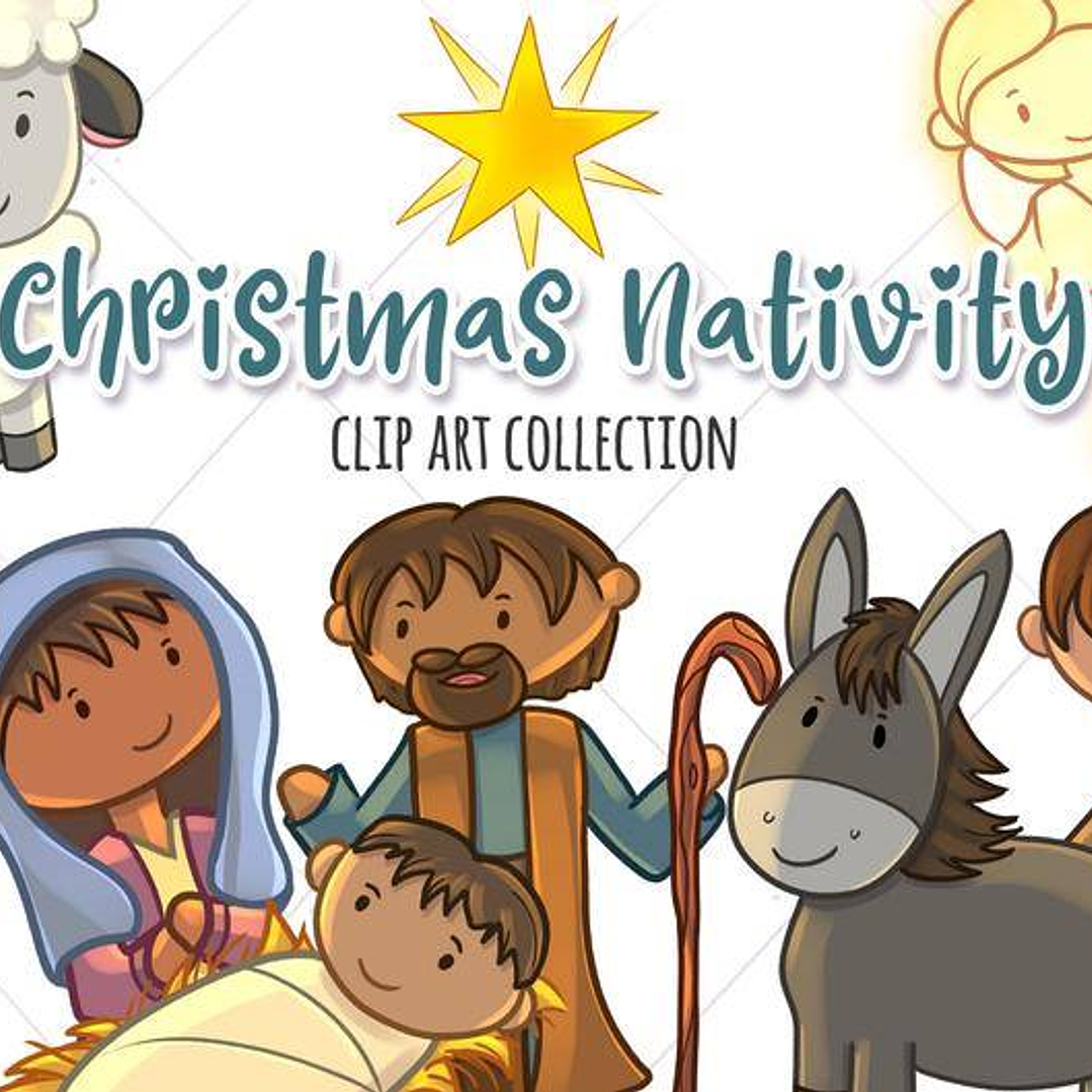 Kit Digital Presépio de Natal  1