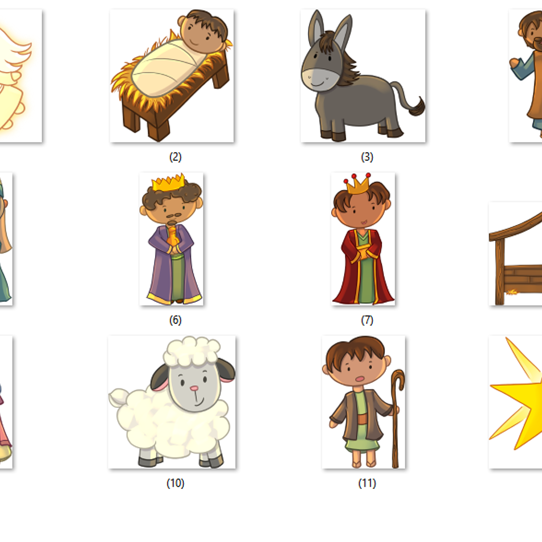 Kit Digital Presépio de Natal  2