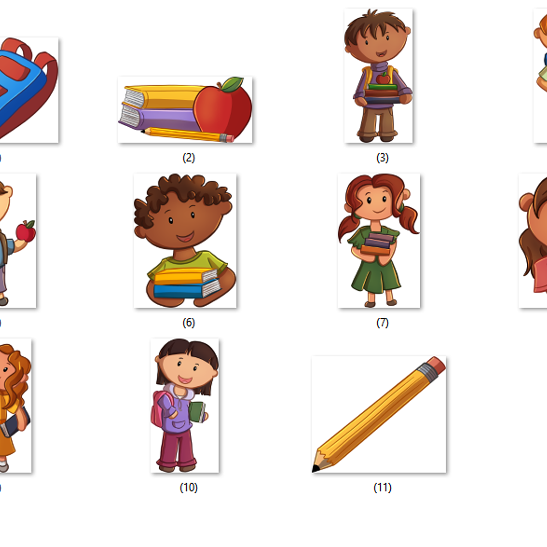 Kit Digital Escola Fofa Crianças  2