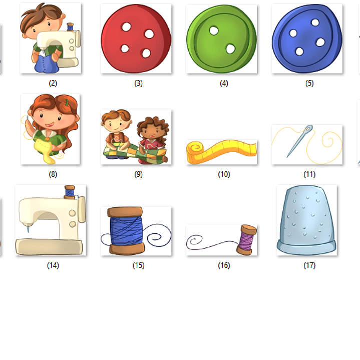 Kit Digital Costureira Fofa  2