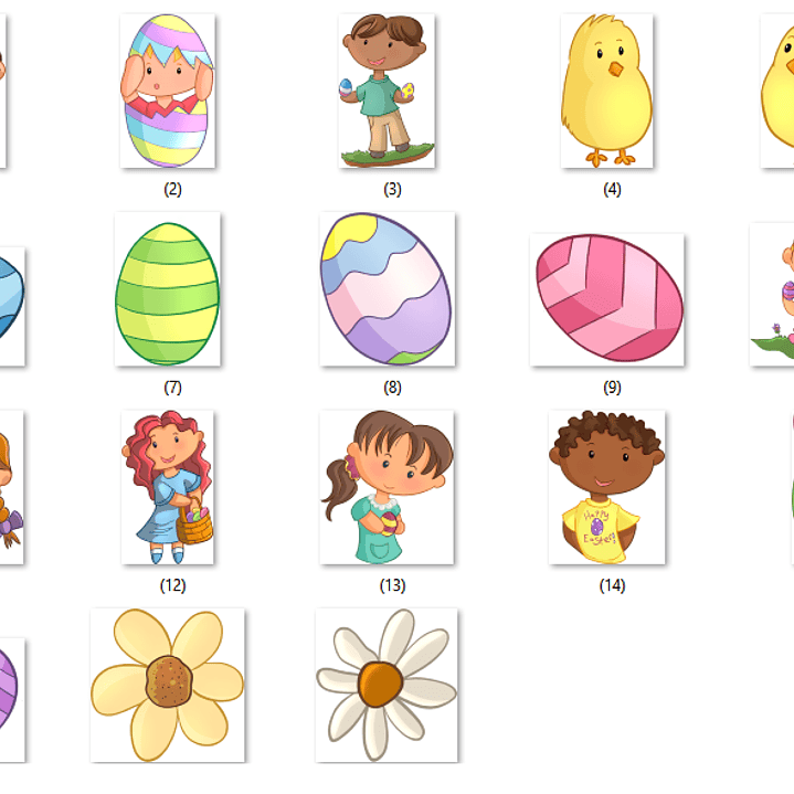 Kit Digital Caça aos Ovos de Páscoa 2