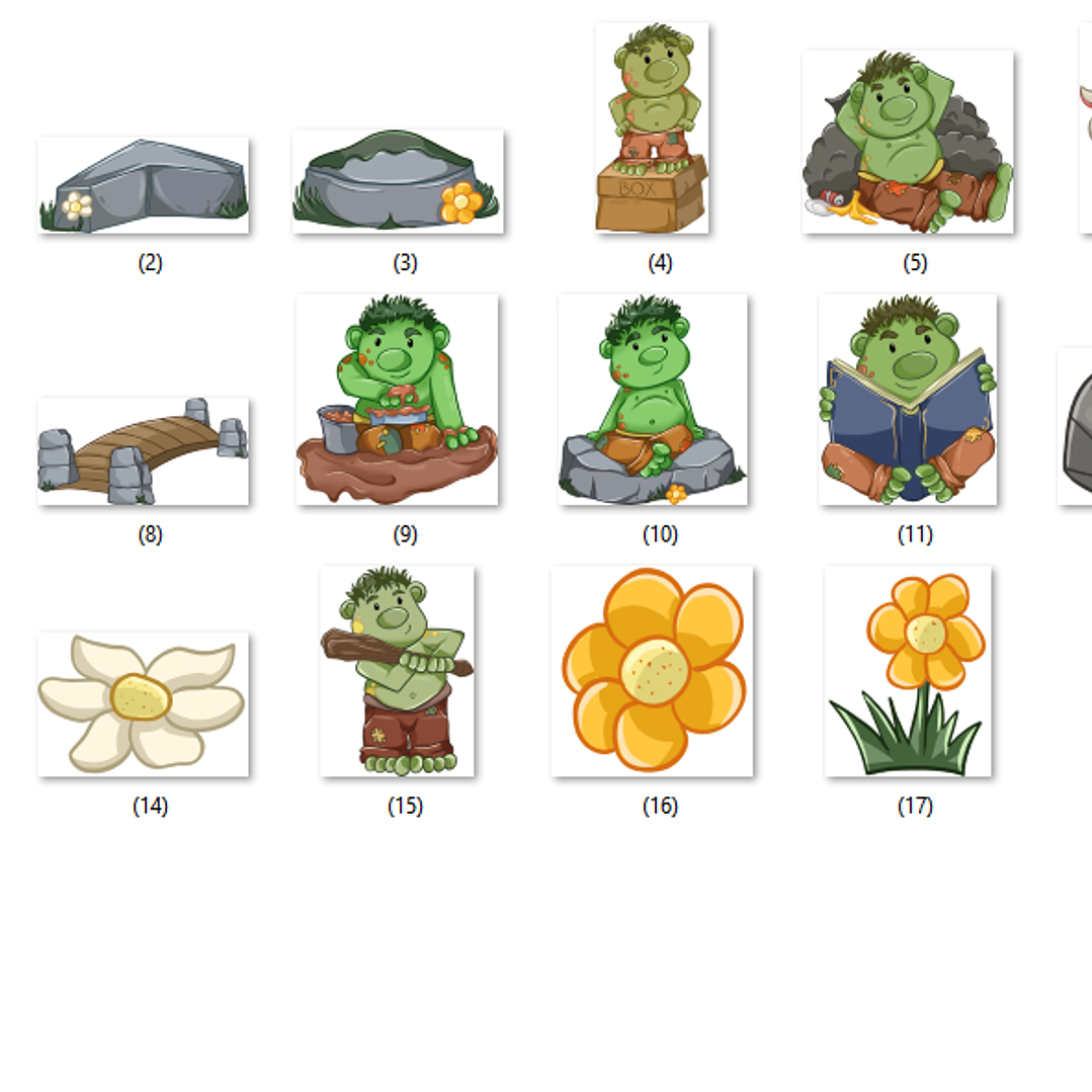 Kit Digital Trolls Engraçado  2