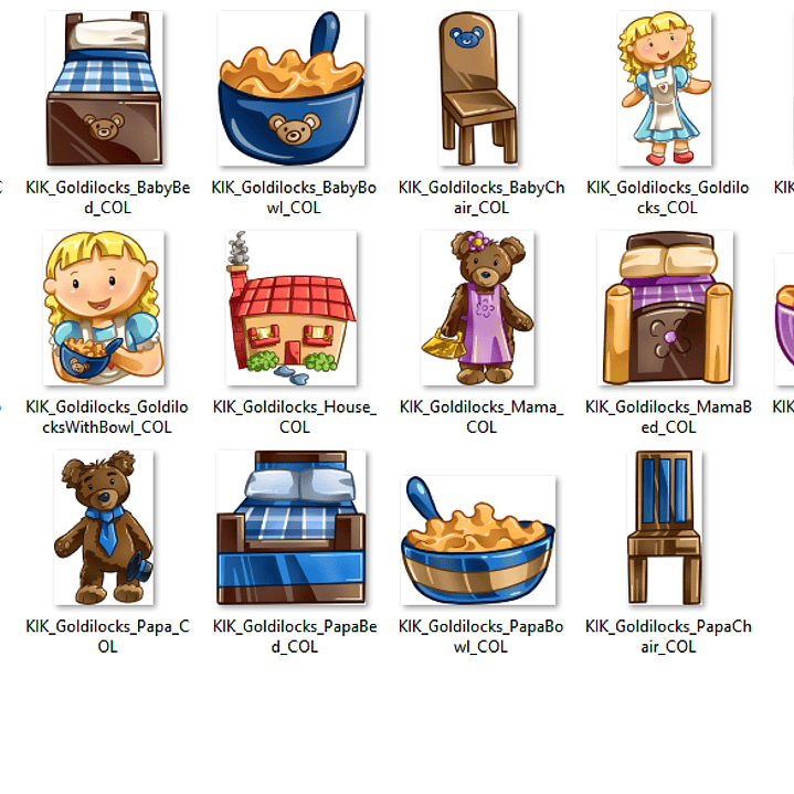 Kit Digital Cachinhos Dourados  2