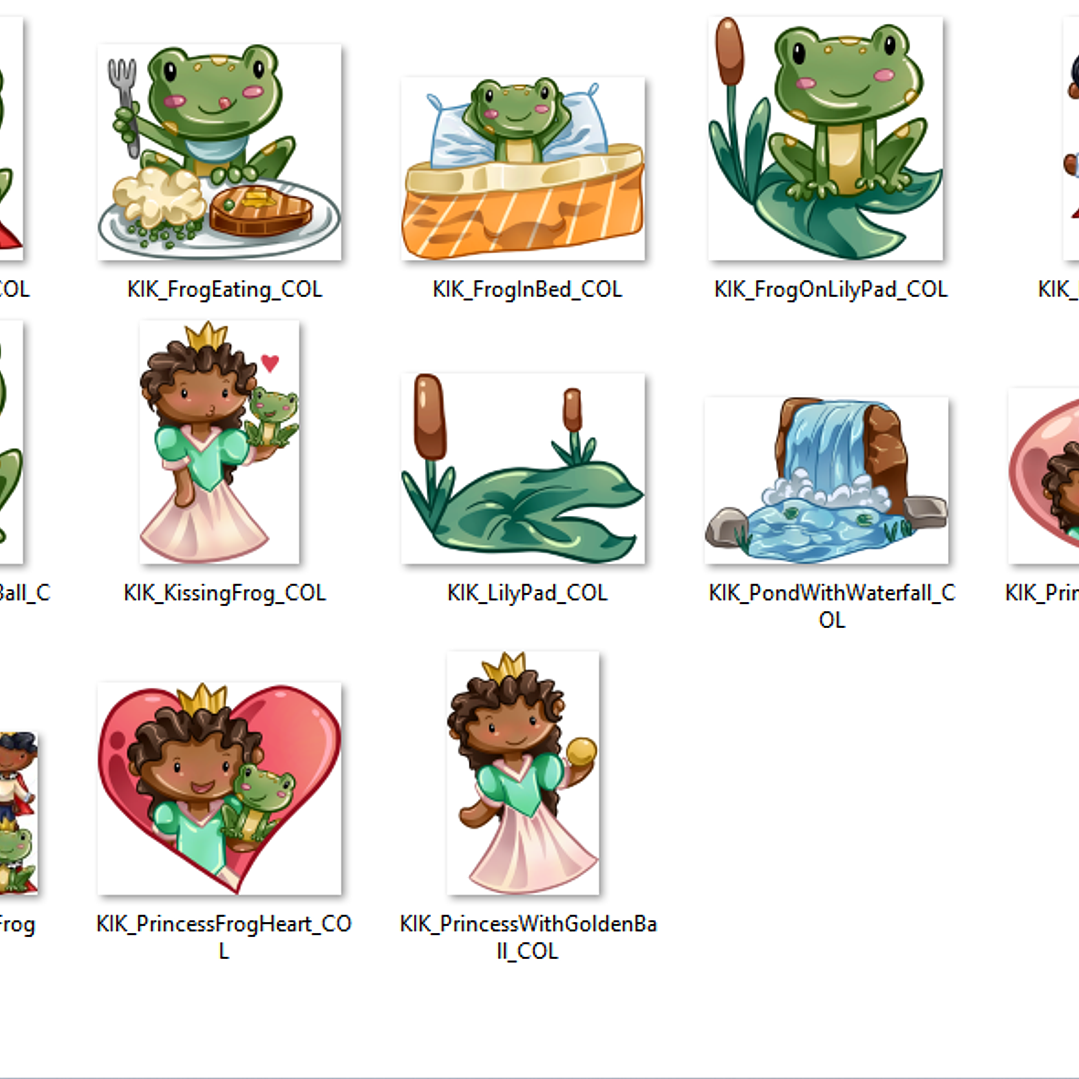 Kit Digital A Princesa e o Sapo  2