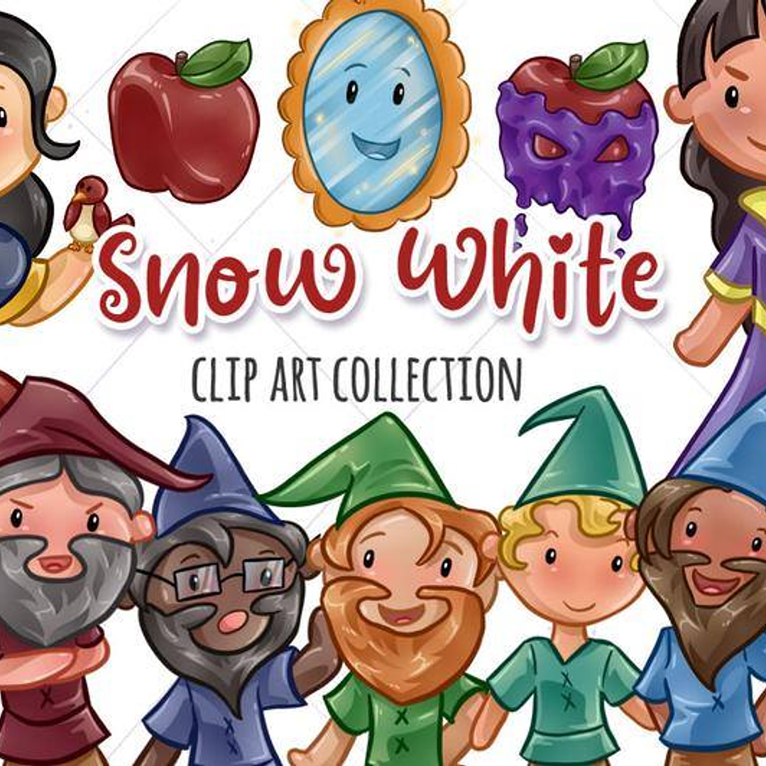 Kit Digital Branca de Neve e os Sete Anões  1