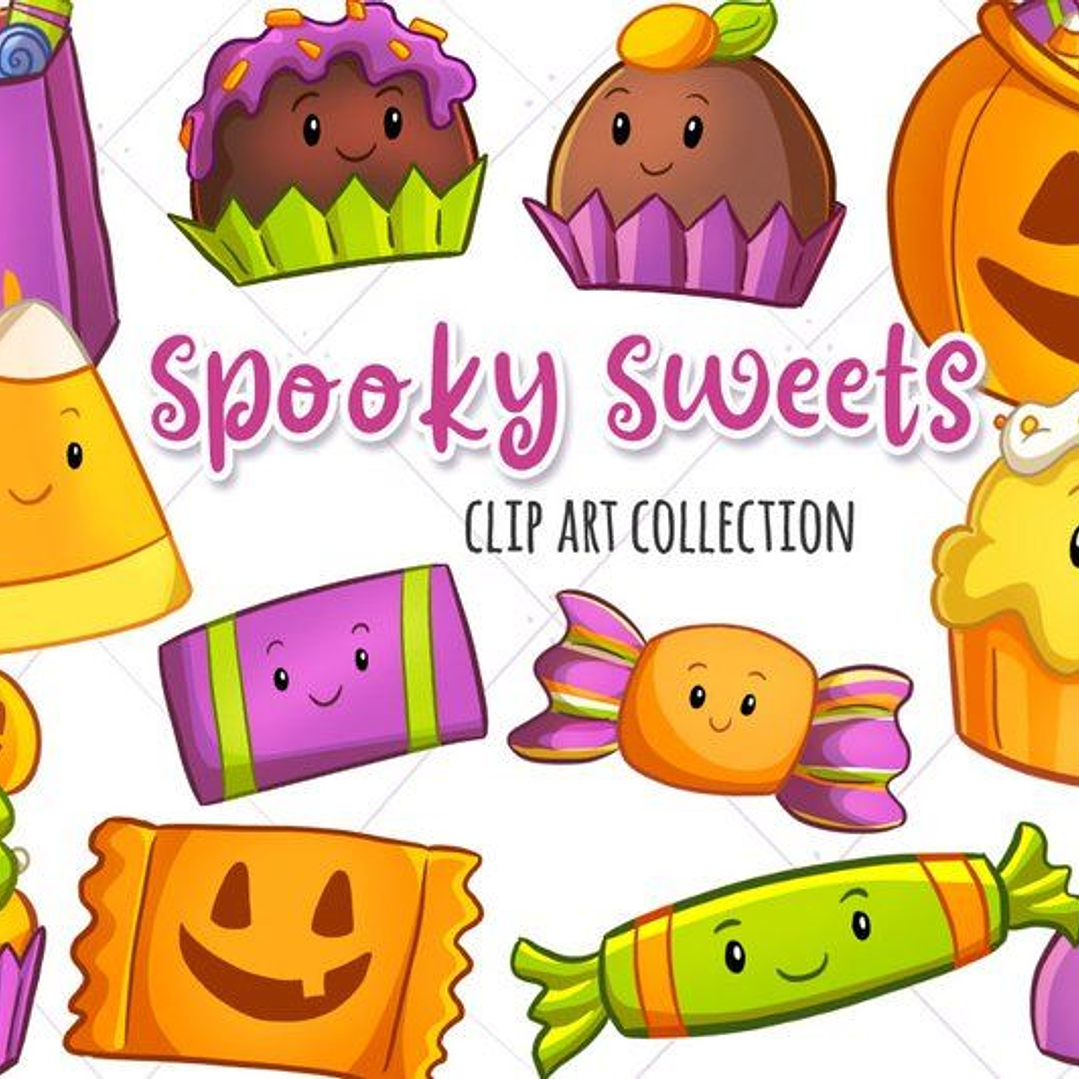 Kit Digital Doces Assustadores 1