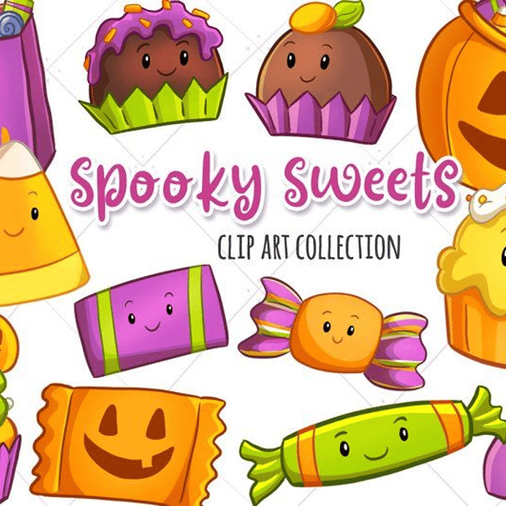 Kit Digital Doces Assustadores 1