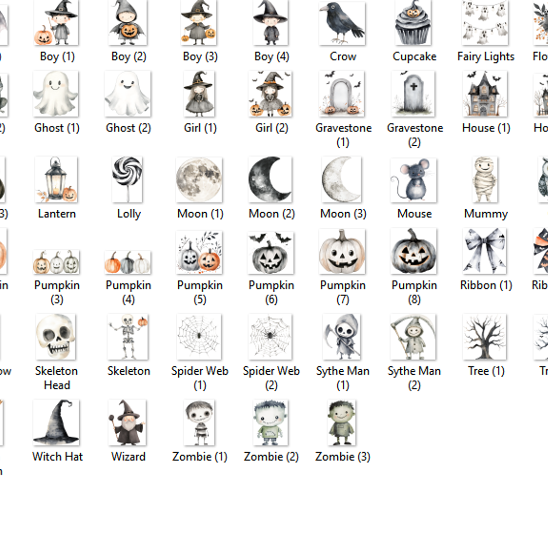 Kit Digital Halloween 2