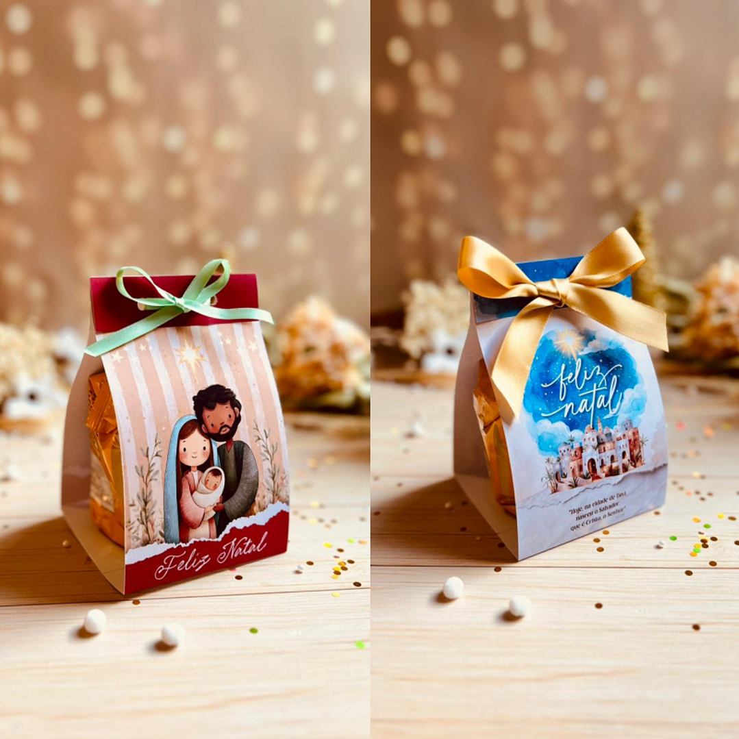 Arquivo Natal Cristão Porta Mini Panetone 80g 1