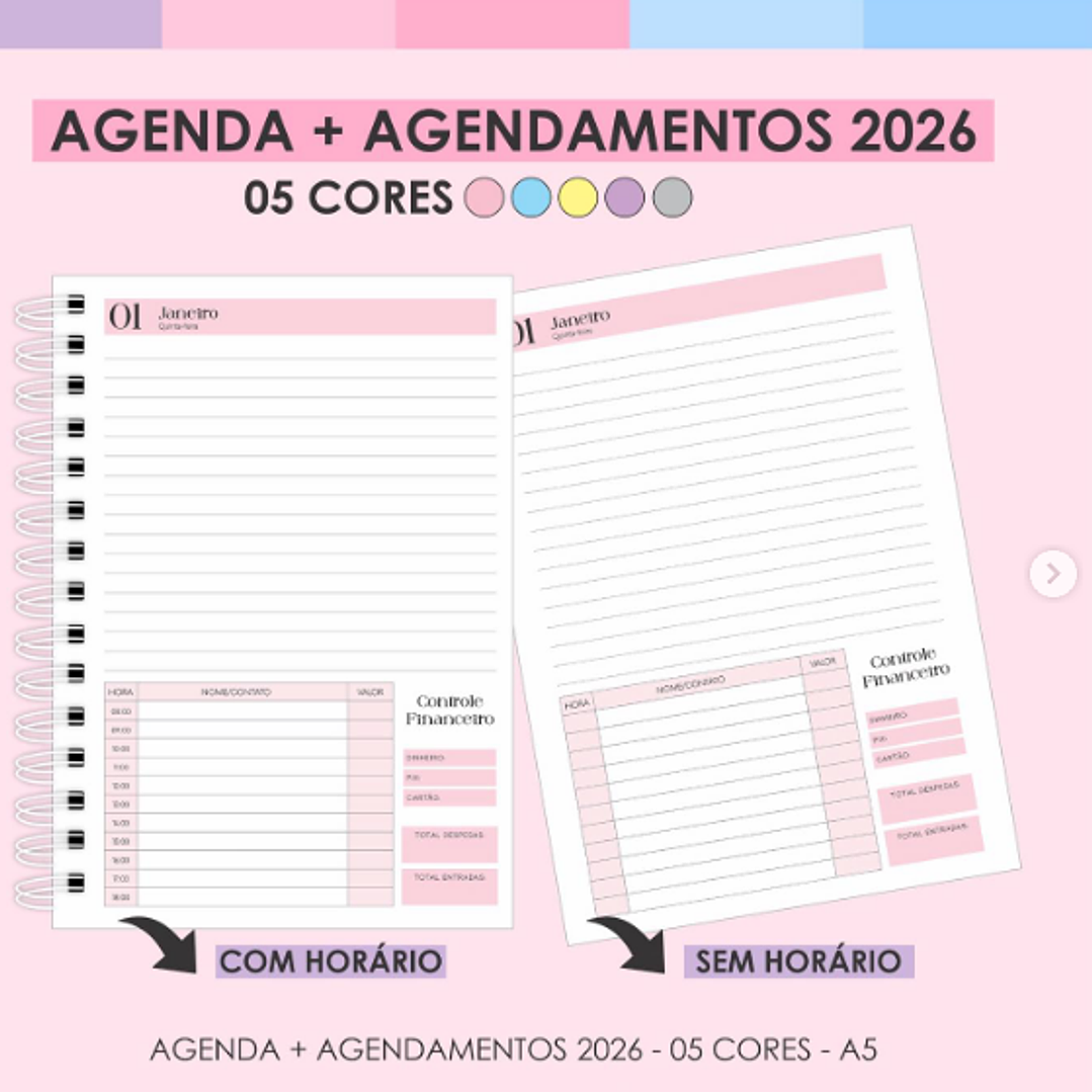 Arquivo Agenda + Agendamentos Tradicional 2026 1