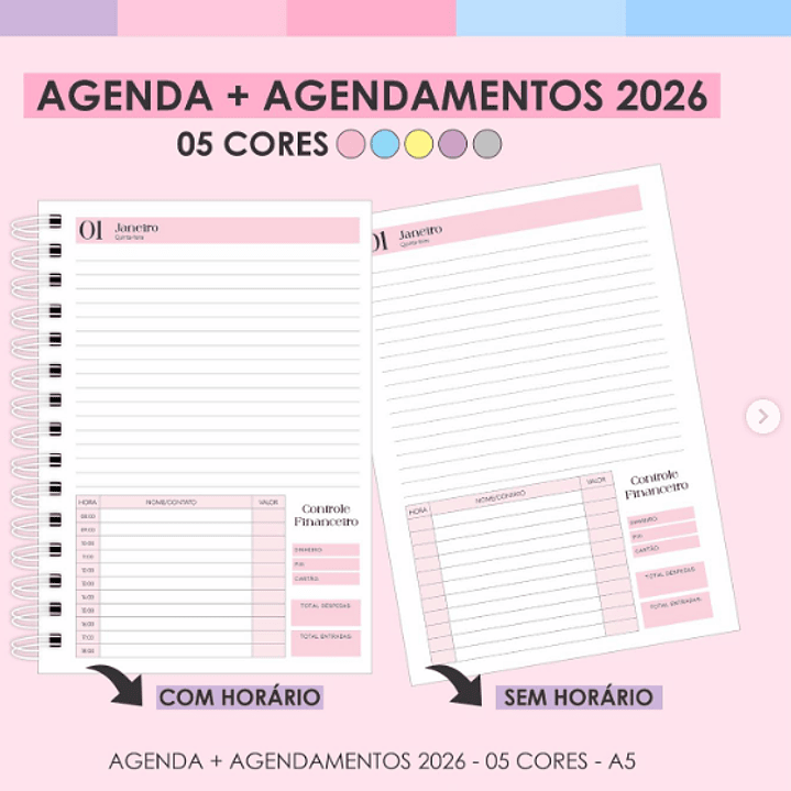 Arquivo Agenda + Agendamentos Tradicional 2026 1