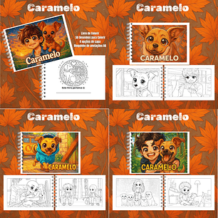 Arquivo Livro de Colorir Filme Caramelo 