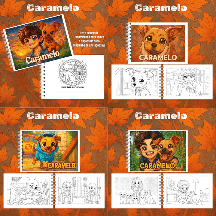 Arquivo Livro de Colorir Filme Caramelo  1