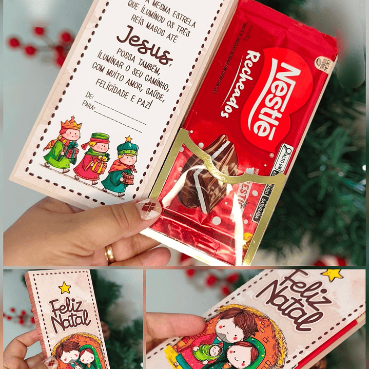 Arquivo Natal Cristão Capa Barra 80g 1