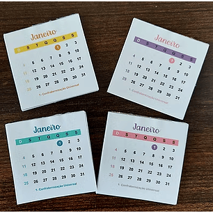 Arquivo Calendário Folhinhas de Calendário 5x5 2026 