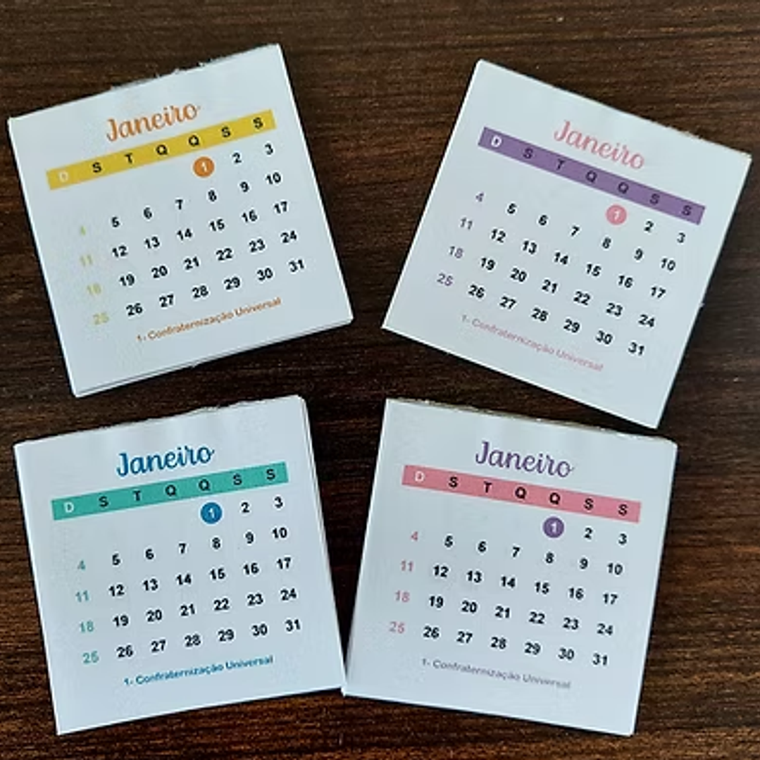 Arquivo Calendário Folhinhas de Calendário 5x5 2026  1