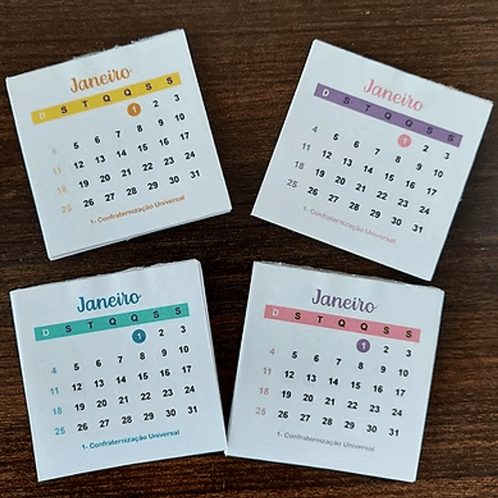Arquivo Calendário Folhinhas de Calendário 5x5 2026  1