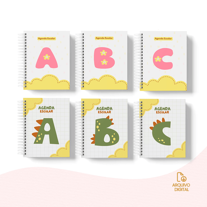 Arquivo Miolo Agenda Escolar A5 Não Datada  1