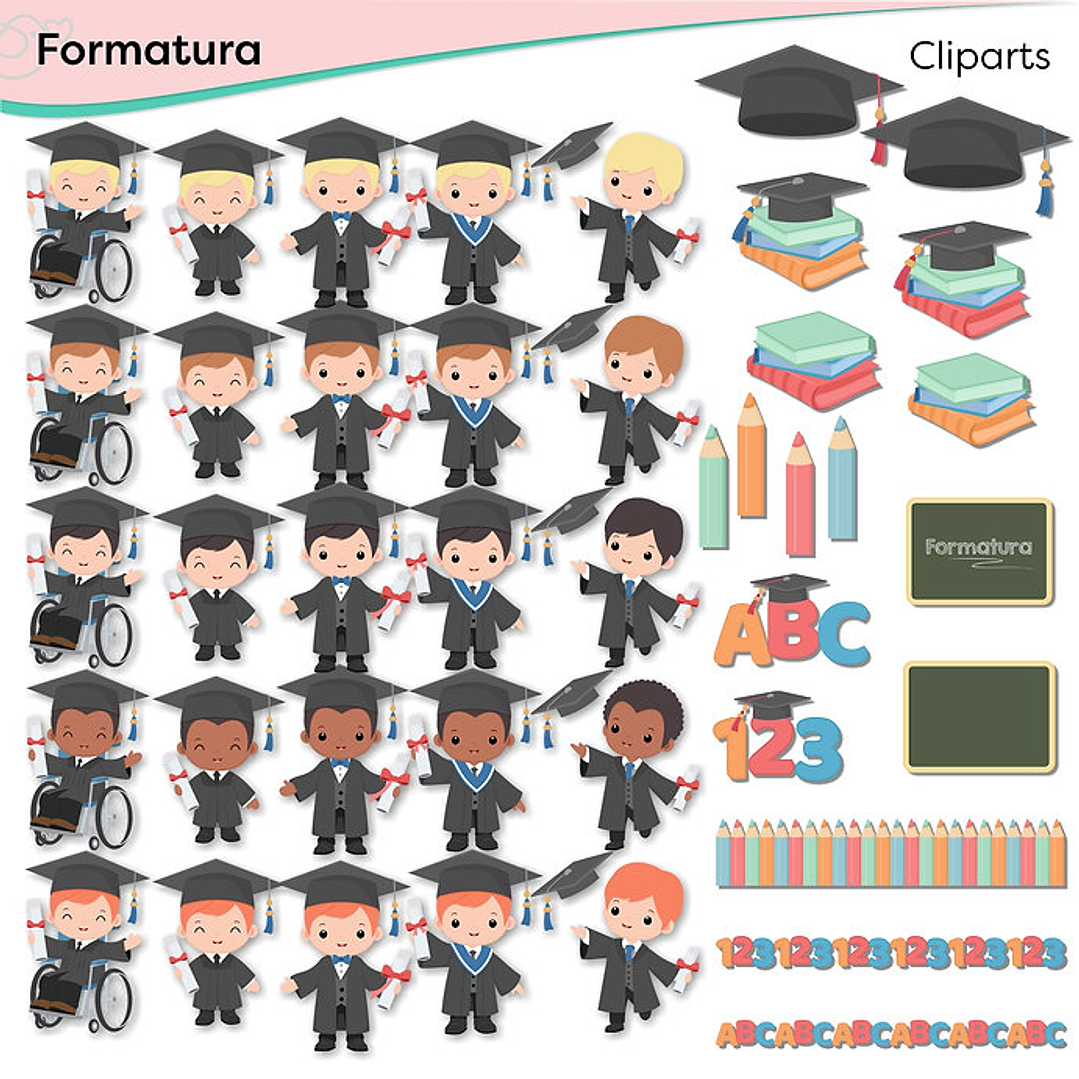 Kit Digital Formatura 1