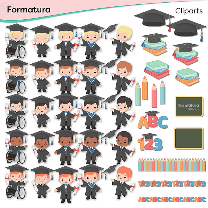 Kit Digital Formatura 1