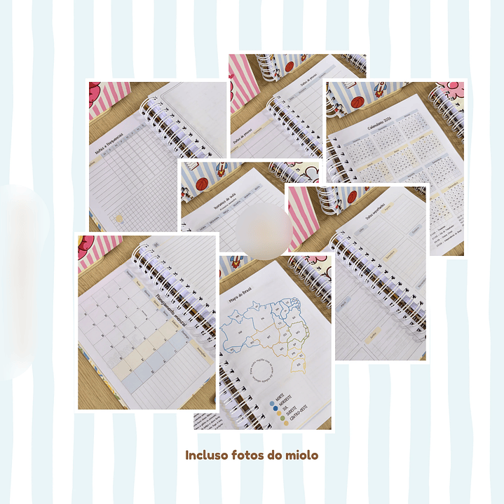 Arquivo Agenda Escolar 2026 Azul com Amarelo A5  6