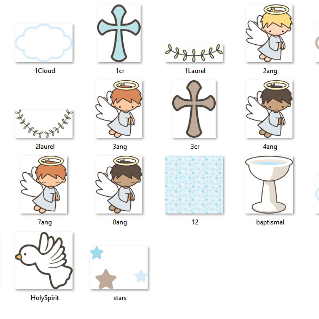 Kit Digital Anjinhos Lagartixa  2