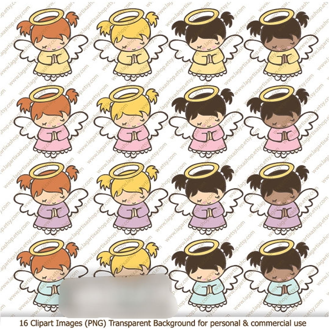 Kit Digital Bebês Anjos  1