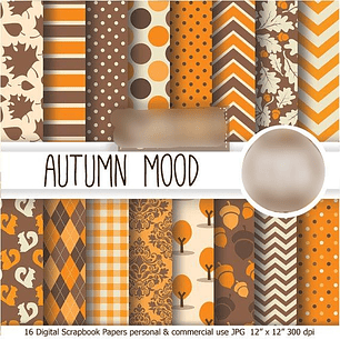 Kit Digital Papéis Outono 02 