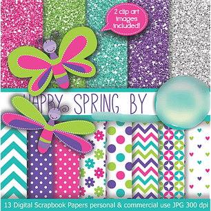 Kit Digital Feliz Primavera