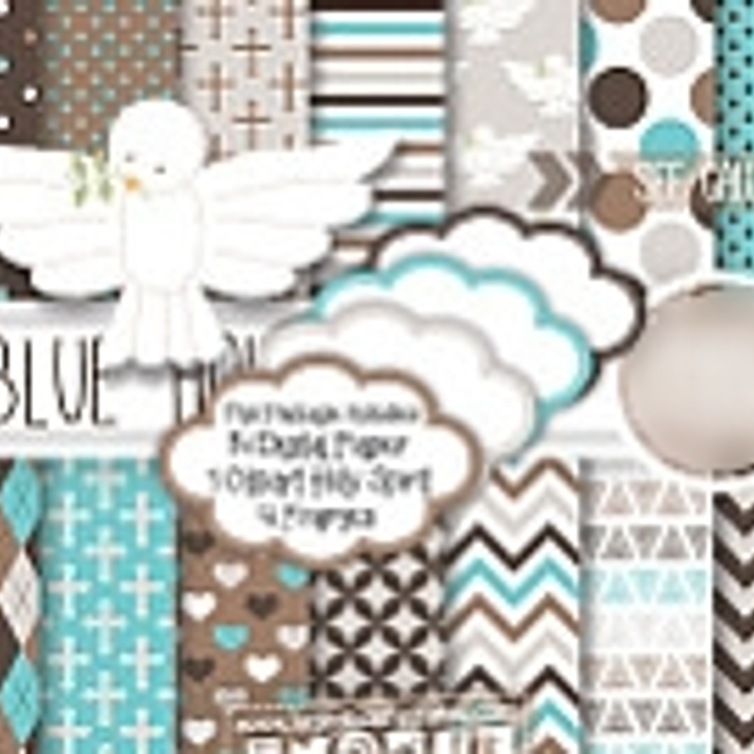 Kit Digital Papéis Amor Cristão 1