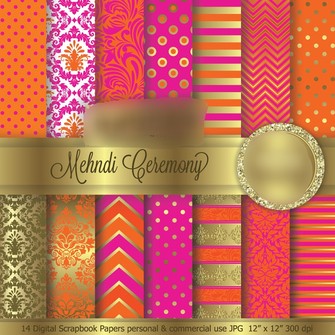 Kit Digital Papéis Cerimônia  1