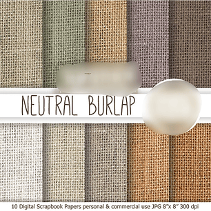 kit Digital Papéis Neutro 