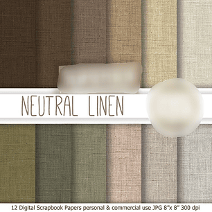 Kit Digital Papéis Neutro Linhas 