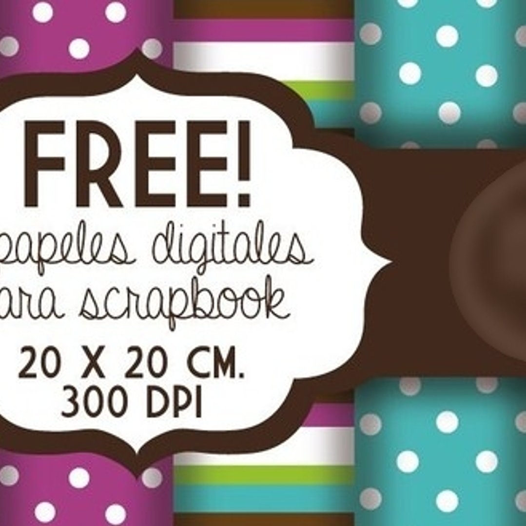 Kit Digital Freebie Papéis  1