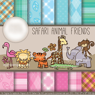 Kit Digital Safari Amigos