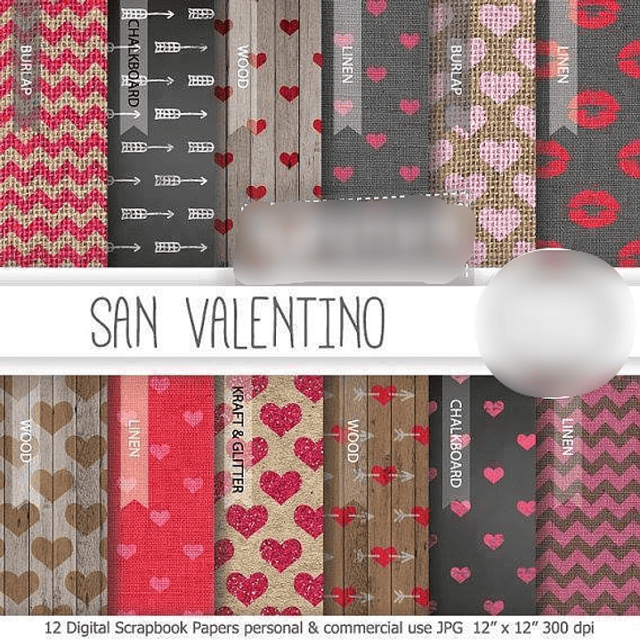 Kit Digital Papéis do Amor  1