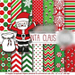 Kit Digital Papéis Natal Papai Noel  - Thumbnail 1