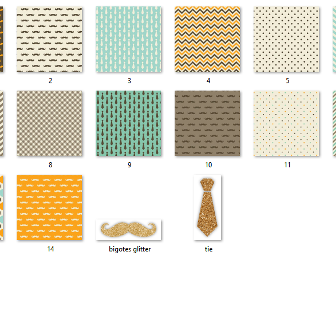 Kit Digital Papéis Menino Vintage  2