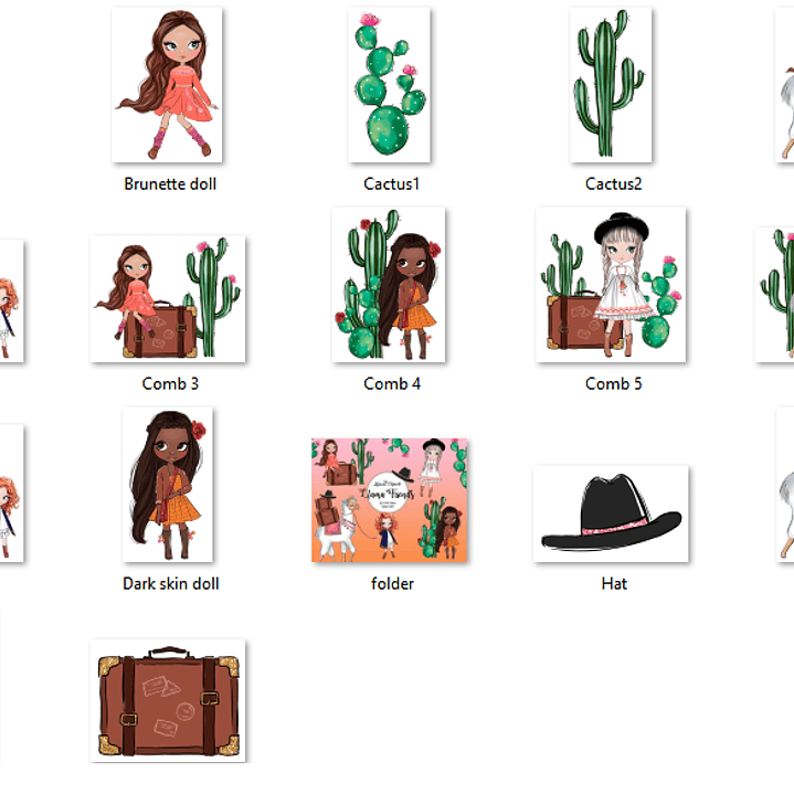 Kit Digital Amigos da Lhama 2