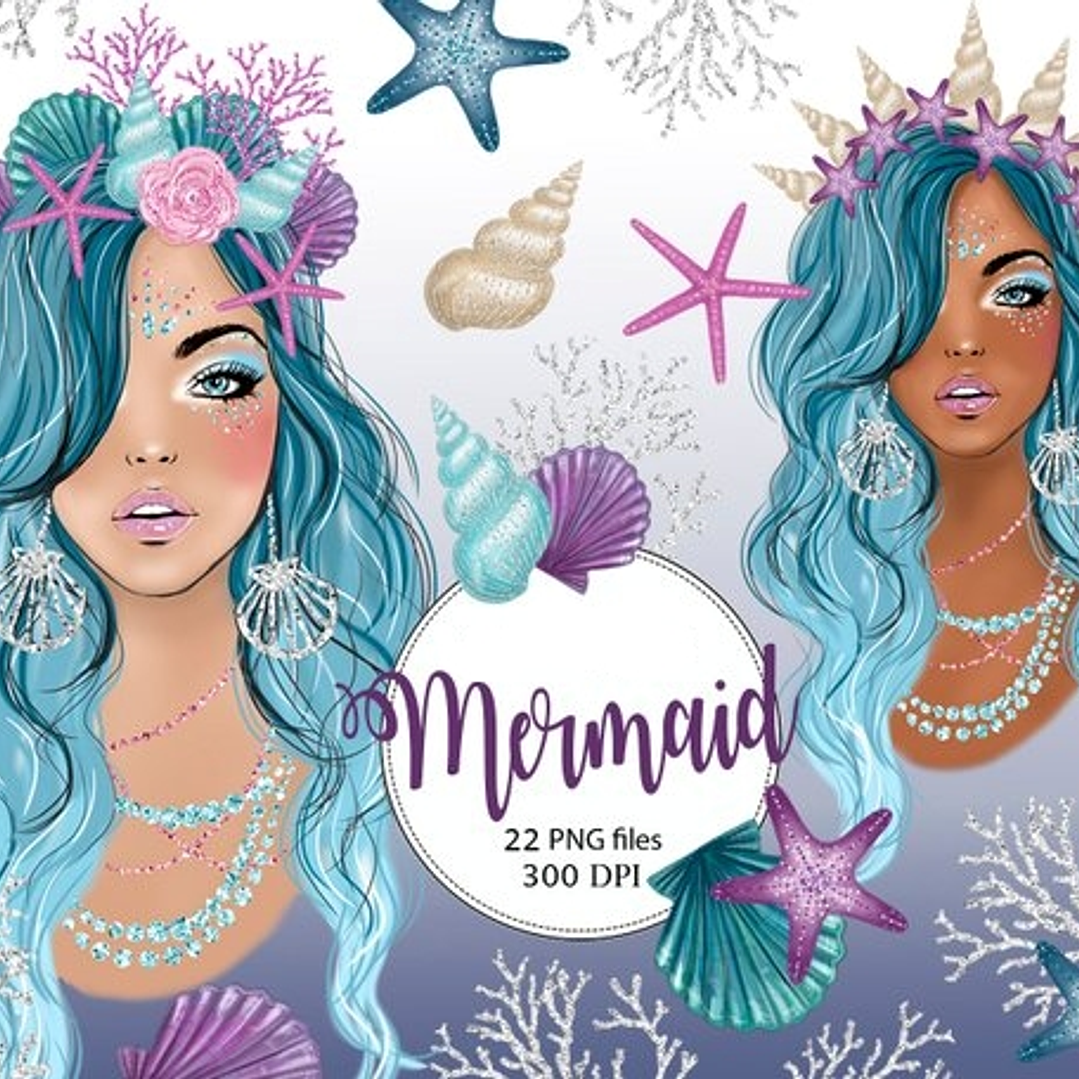 Kit Digital Sereias  1