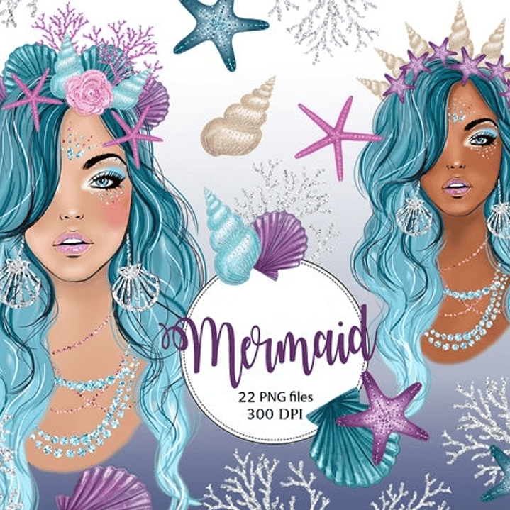 Kit Digital Sereias  1