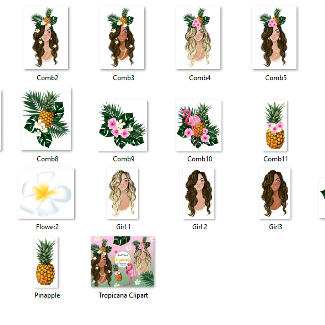 Kit Digital Mulheres Tropicanas  2