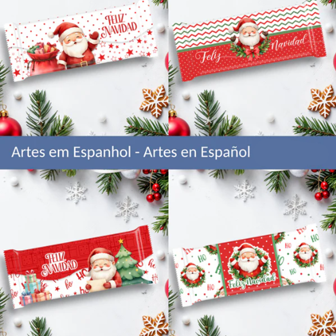 Arquivo Natal Kit Chocolate 80g a 100g  7