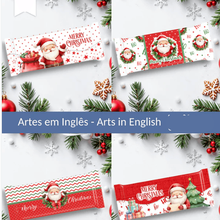 Arquivo Natal Kit Chocolate 80g a 100g  8
