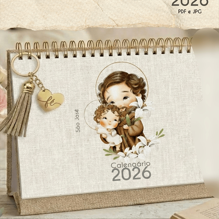 Arquivo Calendário de Mesa Santinhos A5 2026 14